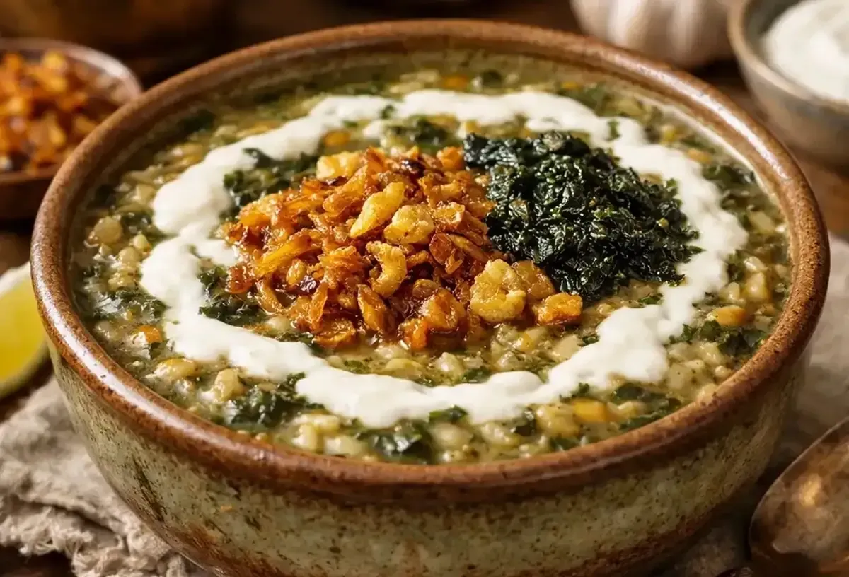 طرز تهیه آش جو مجلسی؛ آشی غلیظ و خوشعطر برای روزهای سرد