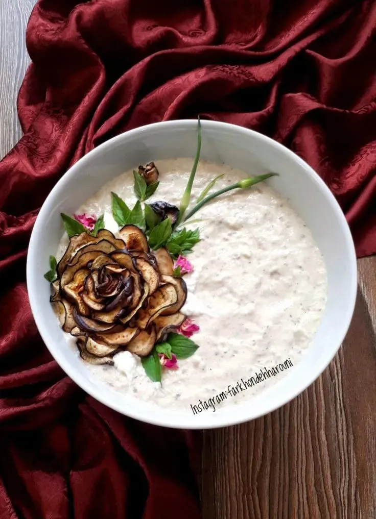 طرز تهیه بورانی بادمجان خوشمزه؛ پیش‌غذای اصیل ایرانی
