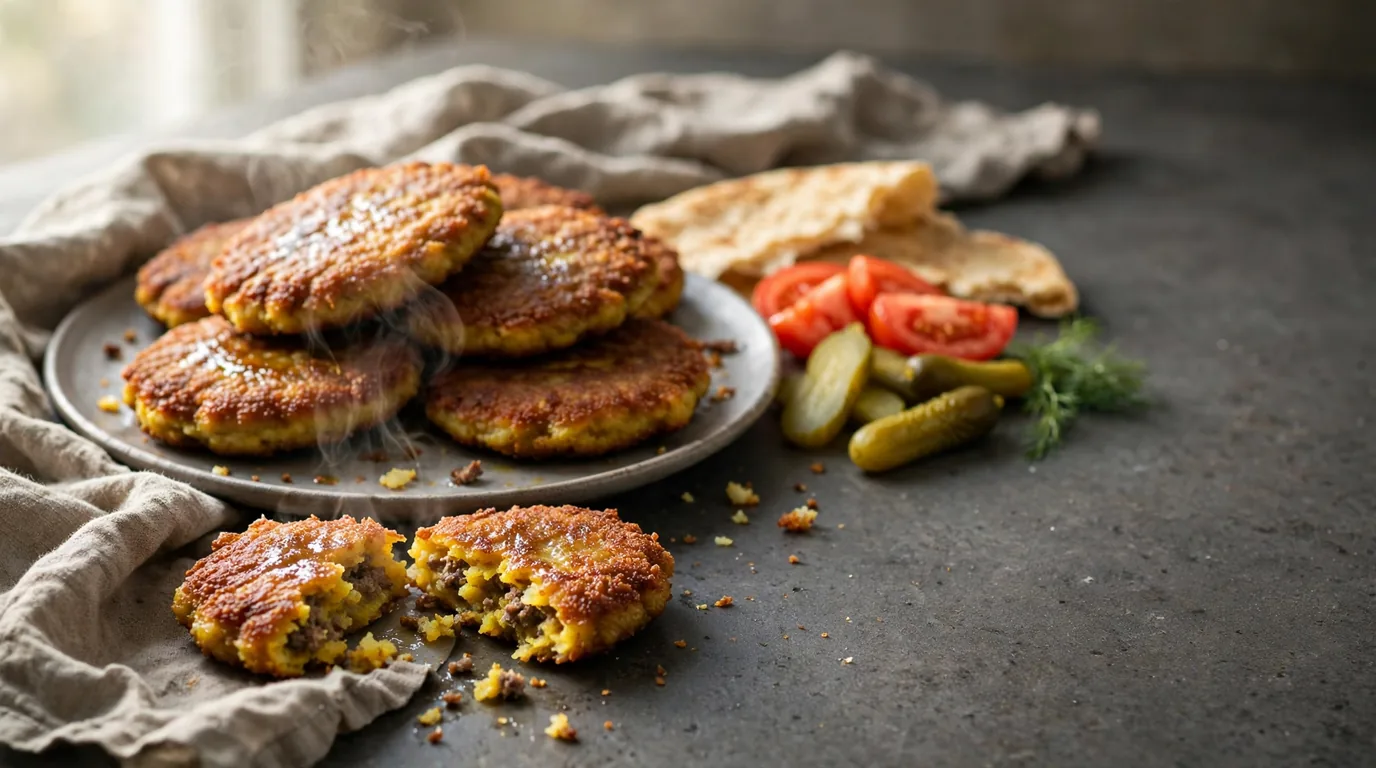 طرز تهیه کتلت گوشت خانگی؛ راز کتلت ترد و خوش‌عطر