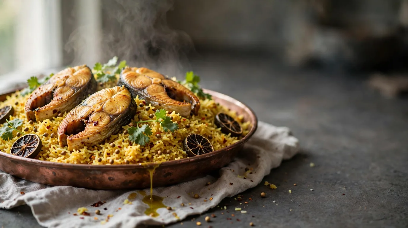 دمپخت ماهی بلوچی؛ طرز تهیه اصیل این غذای جنوبی خوش‌عطر
