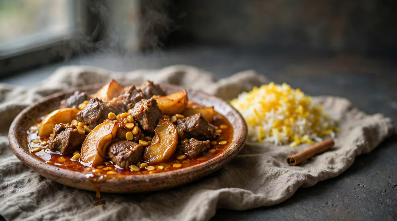 طرز تهیه خورش سیب اصیل و مجلسی