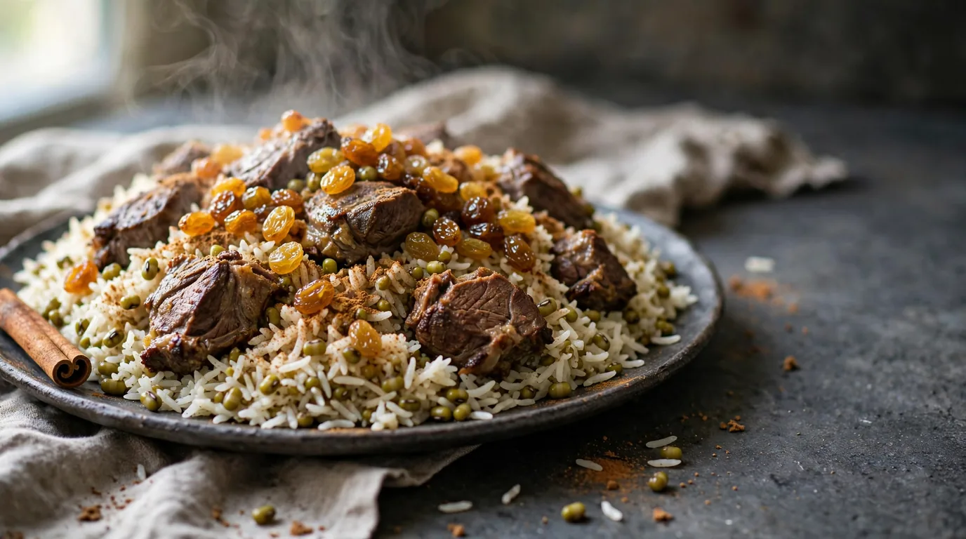طرز تهیه ماش پلو؛ غذای اصیل و مقوی با عطر دارچین