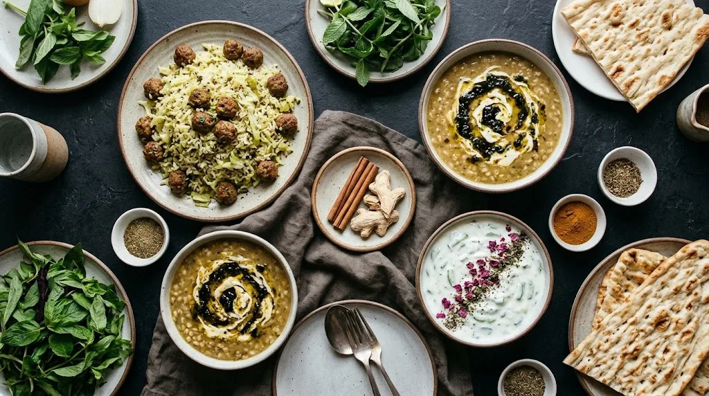 طبع غذاها؛ جدول غذاهای سرد و گرم در طب سنتی