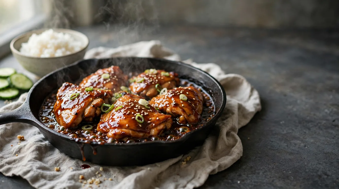 طرز تهیه مرغ تریاکی ژاپنی؛ براقیِ شیرین و طعم اصیل